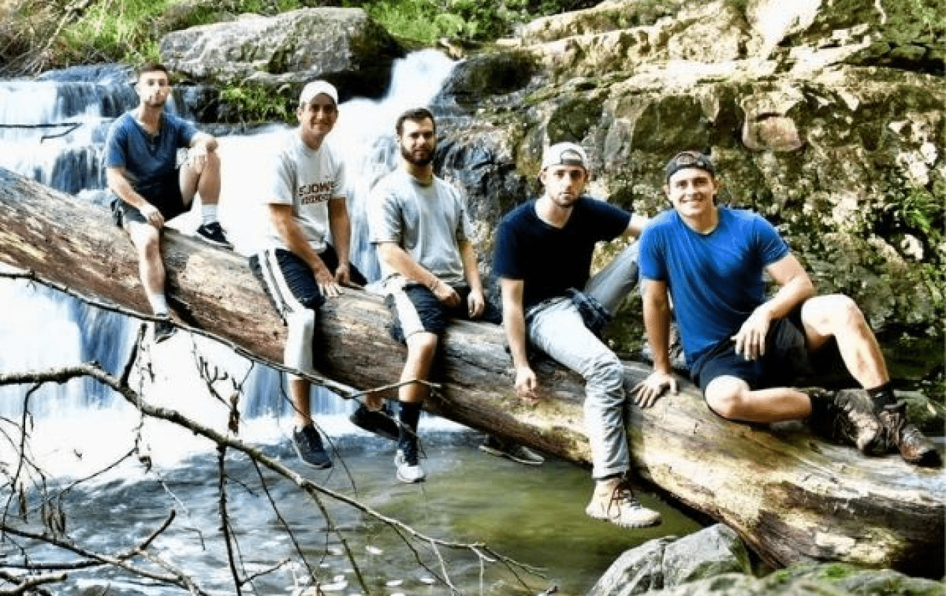 surfside nature hike - socialize without alcohol concept